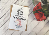 A Wife Like You is as rare as a Unicorn Wish Bracelet