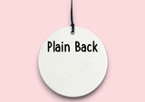 I love you , personalised ceramic ornament