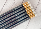 Personalised Printed Pencils - Choice of colours