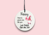 gnome one like you , personalised ceramic ornament