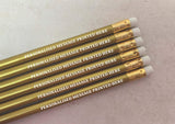 Personalised Printed Pencils - Choice of colours