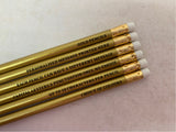 Personalised Printed Pencils - Choice of colours