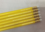 Personalised Printed Pencils - Choice of colours