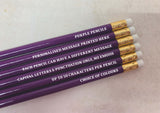 Personalised Printed Pencils - Choice of colours