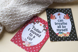 Forest Animal Premature Baby Journey Cards ®