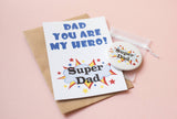 A6 postcard print - Dad My Hero