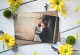 Printed Wooden Photo Postcard