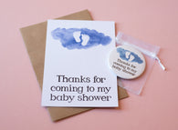 A6 Postcard Print - Thanks Baby Shower