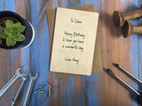 Printed Wooden Wish Bracelet - Best Dad Ever!