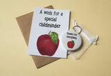 A6 Postcard Print - Childminder Apple