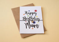 A6 postcard print  - Birthday Mum