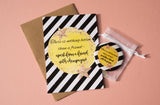 A6 Postcard Print - Yellow Star Alcohol
