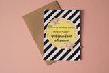 A6 Postcard Print - Yellow Star Alcohol