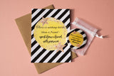 A6 Postcard Print - Yellow Star Alcohol