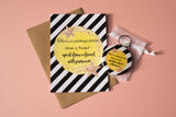 A6 Postcard Print - Yellow Star Alcohol