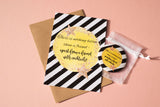 A6 Postcard Print - Yellow Star Alcohol