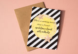 A6 Postcard Print - Yellow Star Alcohol