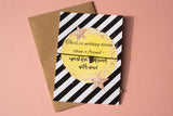 A6 Postcard Print - Yellow Star Alcohol
