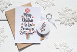 Christmas Tree Friend A6 Postcard