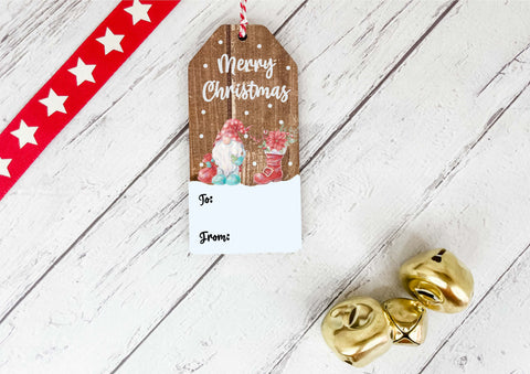 Reusable Gift Tag - Xmas Gonk