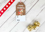 Reusable Gift Tag - Xmas Unicorn