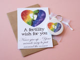 A6 Postcard Print -  IVF Pregnancy Wish