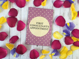 Printed Wooden IVF Journey Cards Bright Floral ®