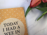 Printed Wooden Mummy Journey Cards® Bright Floral