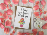 A6 postcard print  - If Mums Were Flowers