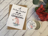 A6 postcard print - A Teaching Assistant like you is as rare as a Unicorn