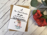 A6 postcard print - A Pre-School Teacher like you is as rare as a Unicorn