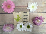 Printed Wooden Plaques  - Printed with Your Own Drawing or Hand & Footprints