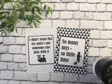 Toddler Alternative Journey Cards ® Monochrome