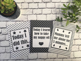 Toddler Alternative Journey Cards ® Monochrome