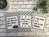 Toddler Alternative Journey Cards ® Monochrome