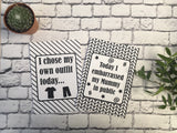 Toddler Alternative Journey Cards ® Monochrome