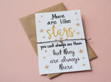 A6 Postcard Print - Mums Are Like Stars