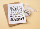 A6 Postcard Print - Special Person to be our Daddy