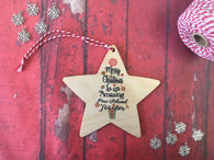 Star Ornament - Merry Christmas to an Amazing Pre-School Teacher