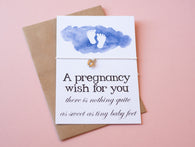 A6 Postcard Print - Pregnancy Wish