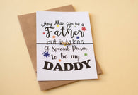 A6 Postcard Print - Special Person to be My Daddy