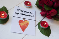 A6 Postcard Print- Will You Be My Valentine? - Valentines Day