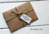 Wooden cuddle Token - Cuddles for an amazing Nursery Teacher