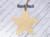 Wooden Star Ornament - Grannies Are Like Stars