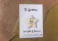 Grannies are like Stars magnet card