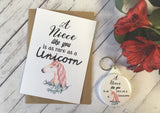 A Niece Like You is as rare as a Unicorn Wish Bracelet