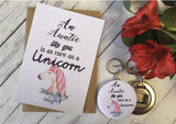 An Auntie Like You is as rare as a Unicorn Wish Bracelet