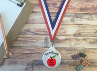 Best Nursery Teacher Personalised Medal