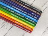 Personalised Colouring Pencils