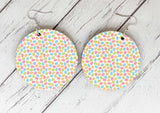 Easter Earrings pastel eggs